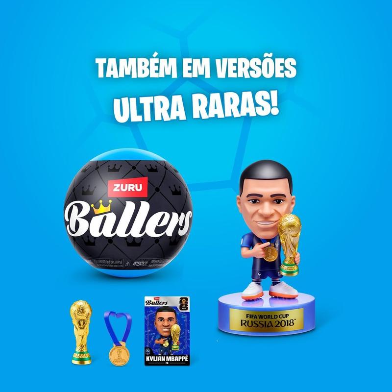 Mini Figura Surpresa Copa do Mundo FIFA 2026 - Zuru Ballers com